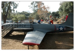 Lockheed T-33A ''Shooting Star'', AF 53-5421, Oak Meadow Park, Los Gatos, CA, Ron Strong photo #3350