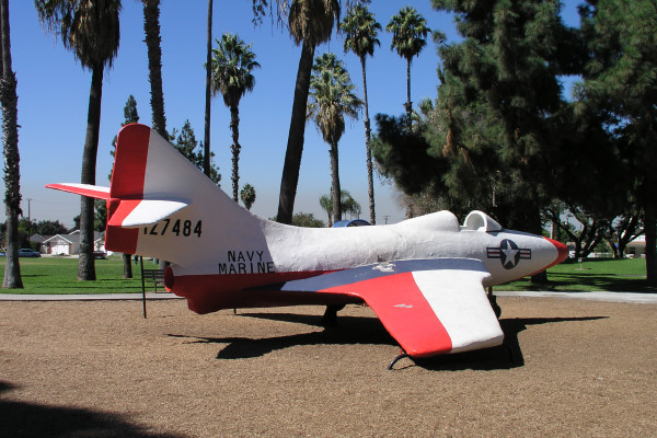 Grummam F9F-6P Cougar, BuNo 127484