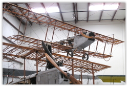 Curtiss JN-4D Jenny (no skin) at the USA Yanks Aur Museum, Chino, California