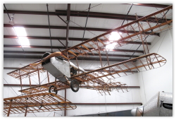 Curtiss JN-4D Jenny (no skin) at the USA Yanks Aur Museum, Chino, California