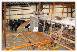 Curtiss P-4D Jenny (no skin) at the USA Yanks Aur Museum, Chino, California