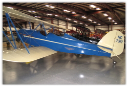 1930 Brunner-Winkle Bird BK (NC731Y) at the USA Yanks Air Museum