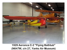 Aeronca C-2, NC647W at the USA Yanks Air Museum