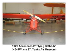 Aeronca C-2, NC647W at the USA Yanks Air Museum