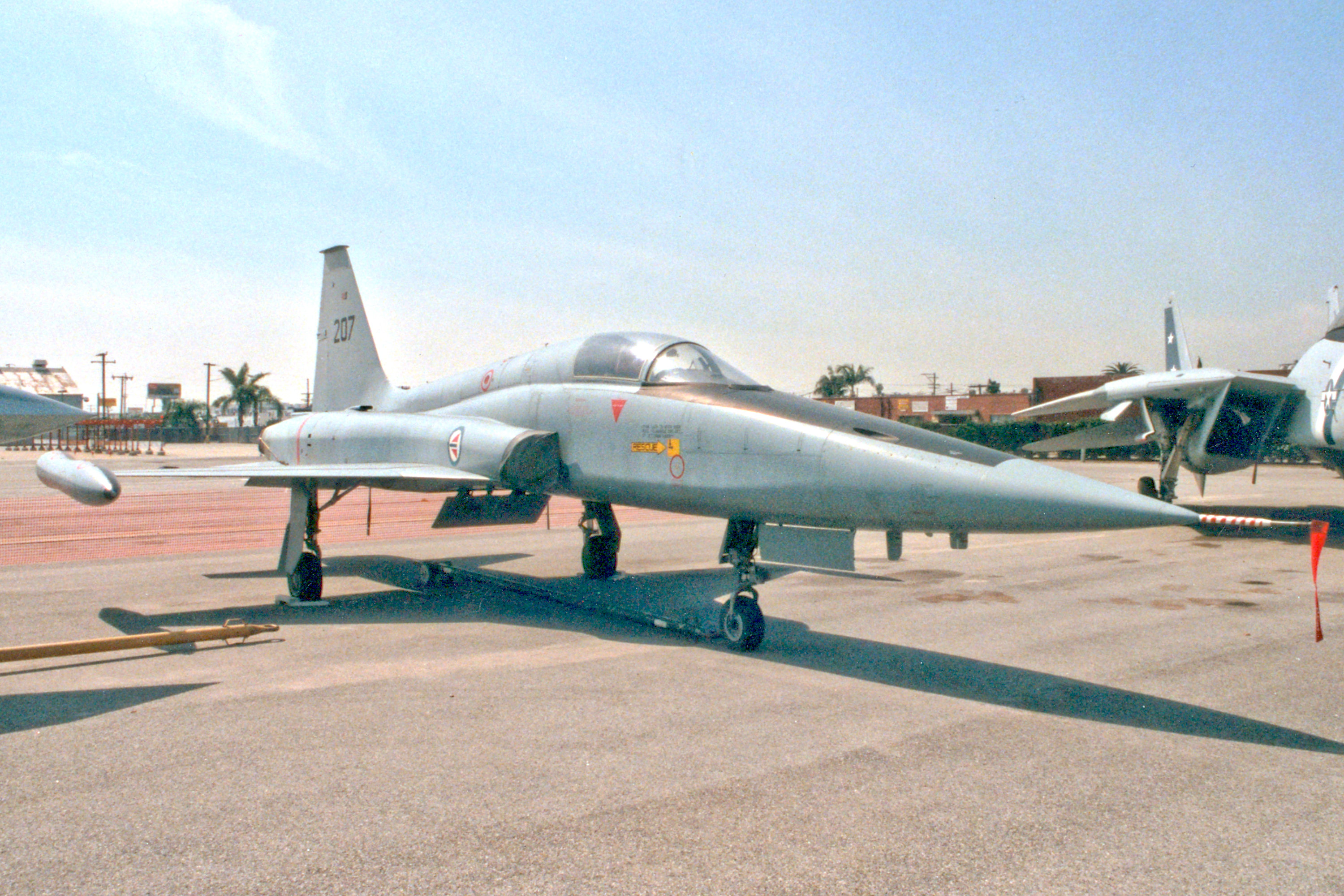 Private F-5 Aggressor Jet Flies With Built-In Infrared Search And Track  System - Tactical Air Support